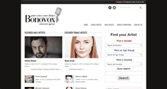 Desktop Screenshot of bonovox.org